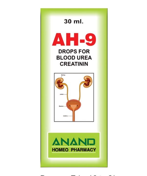 AH-9 DROPS FOR BLOOD  UREA CREATININ